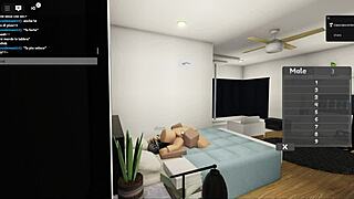 this couple is having sex on roblox with big tits