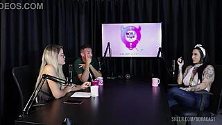 compilados da lexi mallet no bora cast com bruna carlos watch on sheer red