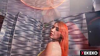 Colombian andrea pardo sneaks hard sex in jacuzzi with boyfriend's stepdad