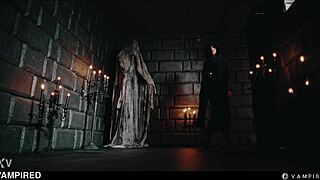 Sexy Babes In Vampire Costumes For BDSM Bondage