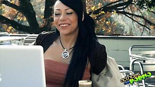 lara and her mini, the car salesman, have a chat about cars