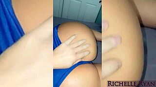 Watch Richelle Ryan fuck those neighbors' hard cocks!