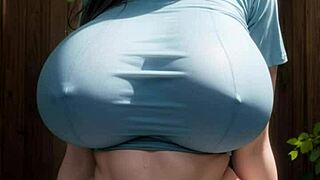 ai generated model girl with big-tits art 27