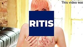 British 19 Year Old Gives Footjob And 69s Before Playing With Cum