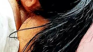 playing with my cousin's cock in bed before mom comes