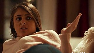 Lesbian babe licks her assistants pussy deeply