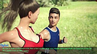 wife and stepmother out for a jog, huh?