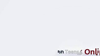 British 19 Year Old Gives Footjob And 69s Before Playing With Cum