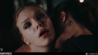 Sexy Babes In Vampire Costumes For BDSM Bondage