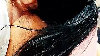 playing with my cousin's cock in bed before mom comes