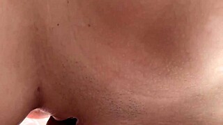 Step sister sharing bed with me moaning not cum please but damn impossible creampie twice