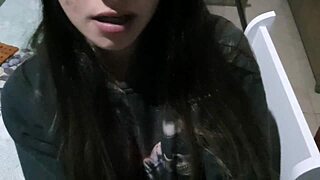 I GOT a tasty BLOWJOB then STUCK 2 COCKS in her tight PUSSY!