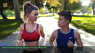 wife and stepmother out for a jog, huh?