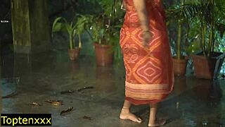 Naughty Bhabhi Rainy Day Sex With Devar Cheating Wife Sex!