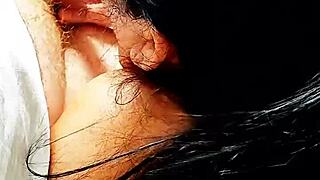 playing with my cousin's cock in bed before mom comes