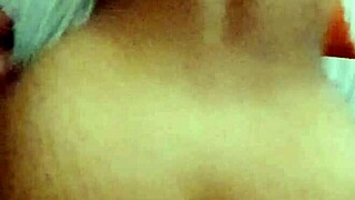 Infidel wife offers ass while husband texts during homemade doggystyle