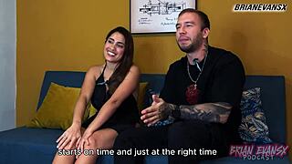 Paula Rojas shares a steamy interview on Brian Evans's podcast