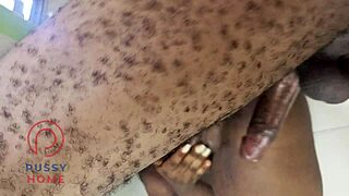 always fuck me in bathroom, his dick wets pussy 💦