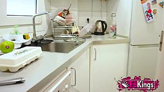 milf treats teen with big cock to a snack before fucking him, colombian vanessa rides lalo's monstercock in faking