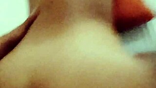 Infidel wife offers ass while husband texts during homemade doggystyle