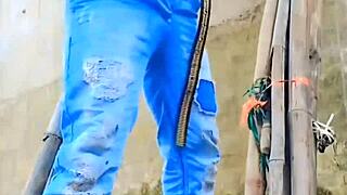 small cock sissy outdoor fun compilation