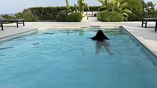 curvy latina deepthroats filoufits huge cock after bath, stripping lingerie and moaning loudly