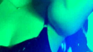 Dirty Student Touches Her Boobs, Waters Mouth with Ahegao Teasing, Begs Daddy for Cum in Mouth