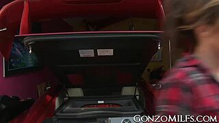 bootylicious milf riding cock until cum tasting time