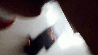 Infidel wife offers ass while husband texts during homemade doggystyle