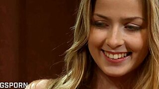 I fucked beautiful model blonde young milf in her wet pussy with hard cock