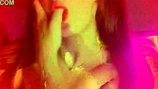 Dirty Student Touches Her Boobs, Waters Mouth with Ahegao Teasing, Begs Daddy for Cum in Mouth