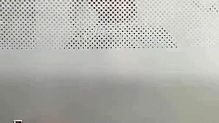 Busty Babe Flashes Tits In Store