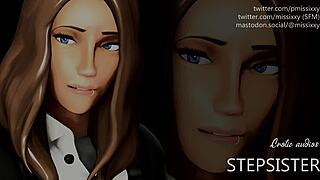 Stepsister Shares Erotic Audio Roleplay Sessions