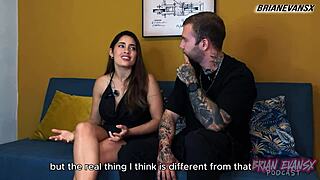 Paula Rojas shares a steamy interview on Brian Evans's podcast