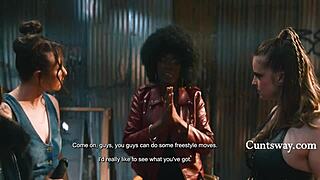 serene siren gangbangs indian babes with HARDCORE muff diving and scissoring!