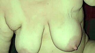 milf spreads pussy amid camp sex with preggo tits