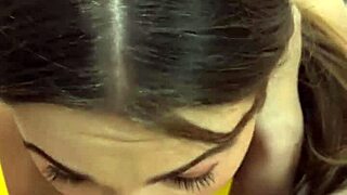 stepdaughter's friend juniper ren fucked hard doggystyle by father-in-law after yoga