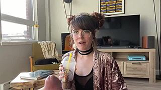 Chill sunday couch blowing and fucking - olivia with deepthroat gagging