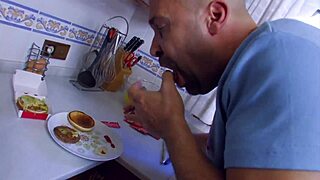 i get my asian ass fucked anal hard in the kitchen homemade style