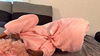 skinny ebony teen rides white daddy's cock anal creampie ass to mouth