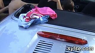 milfs and teens flash tits fuck wild in public voyeur orgy spots