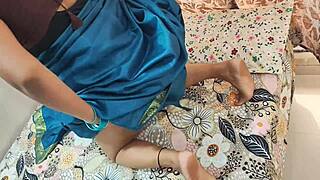 Beautiful 18 year old indian kamwali seducing owner with hot lusty sex