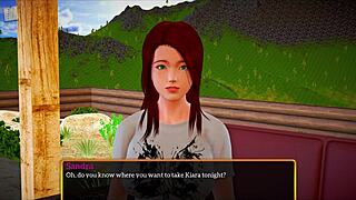 My new family episode features a redhead teen in an erotic game at home