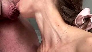 Gina Gerson's Sloppy Deepthroat Ends In Throatpie Explosion
