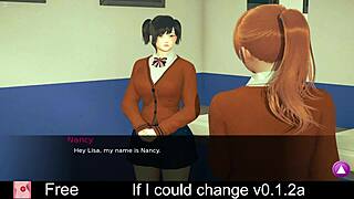 she plays a daring game on our date that turns into hot lesbian action