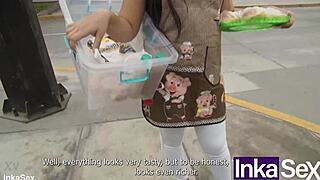 Sexy Stepsister Unwraps Massive Cock Christmas Gift on Eve