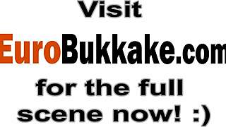 Euro Slut Leaps on Desk for Pissed-Loaded Cock Drilling Orgy