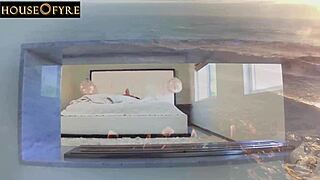 Indica Flower Rides Big Cock Cowgirl In Passionate Missionary Morning Fuck Session