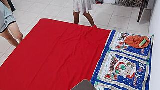 hey, check out these brunettes prepping for their steamy homemade spanish porn shoot