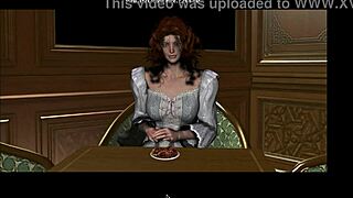 Lets Play Nelana Ending 3 Threesome Blonde Redhead Big Tits Blowjob Cumshot Shaved Pussy